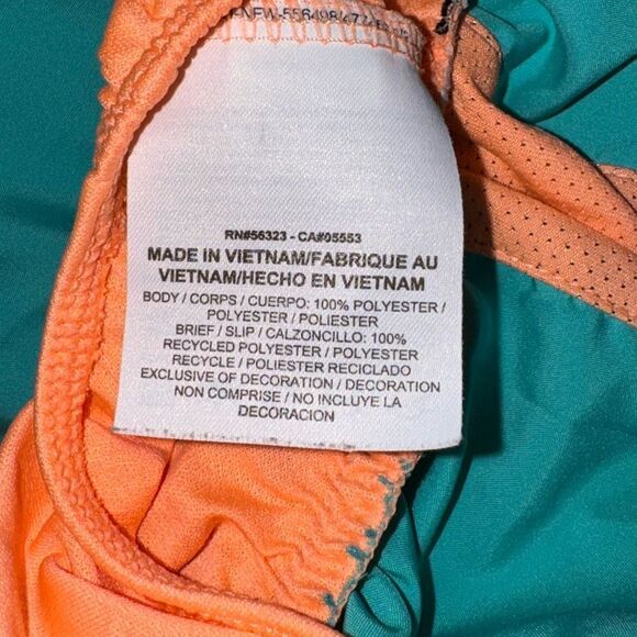 Nike Women's Tempo Short Light Retro/Sunset Glow/Midnight Navy - Picture 7 of 12